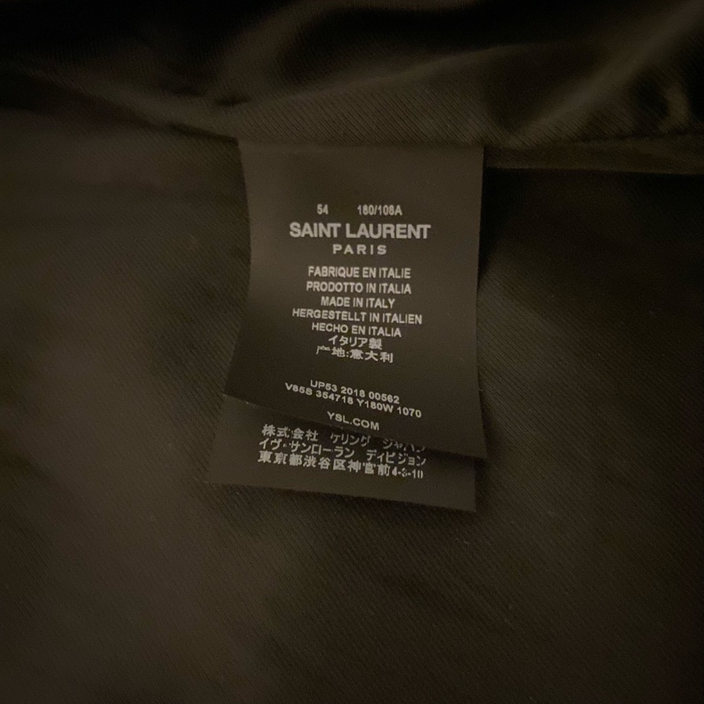 Ysl Mens Teddy Jacket View 6